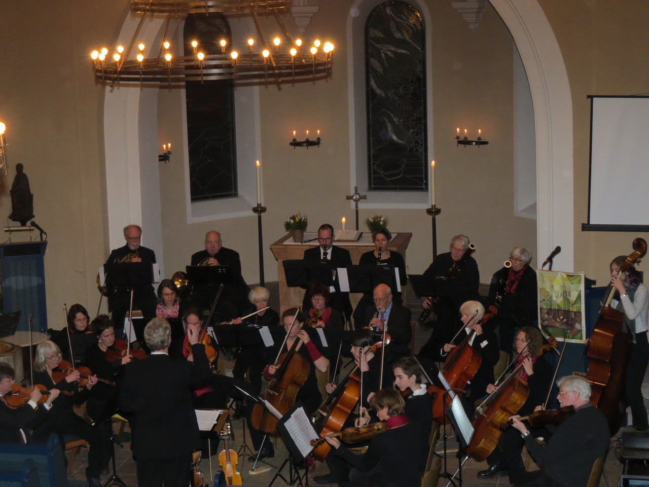 Das Kammerorchester aus Ottersberg begeisterte das Publikum.
Foto: Elke Keppler-Rosenau
